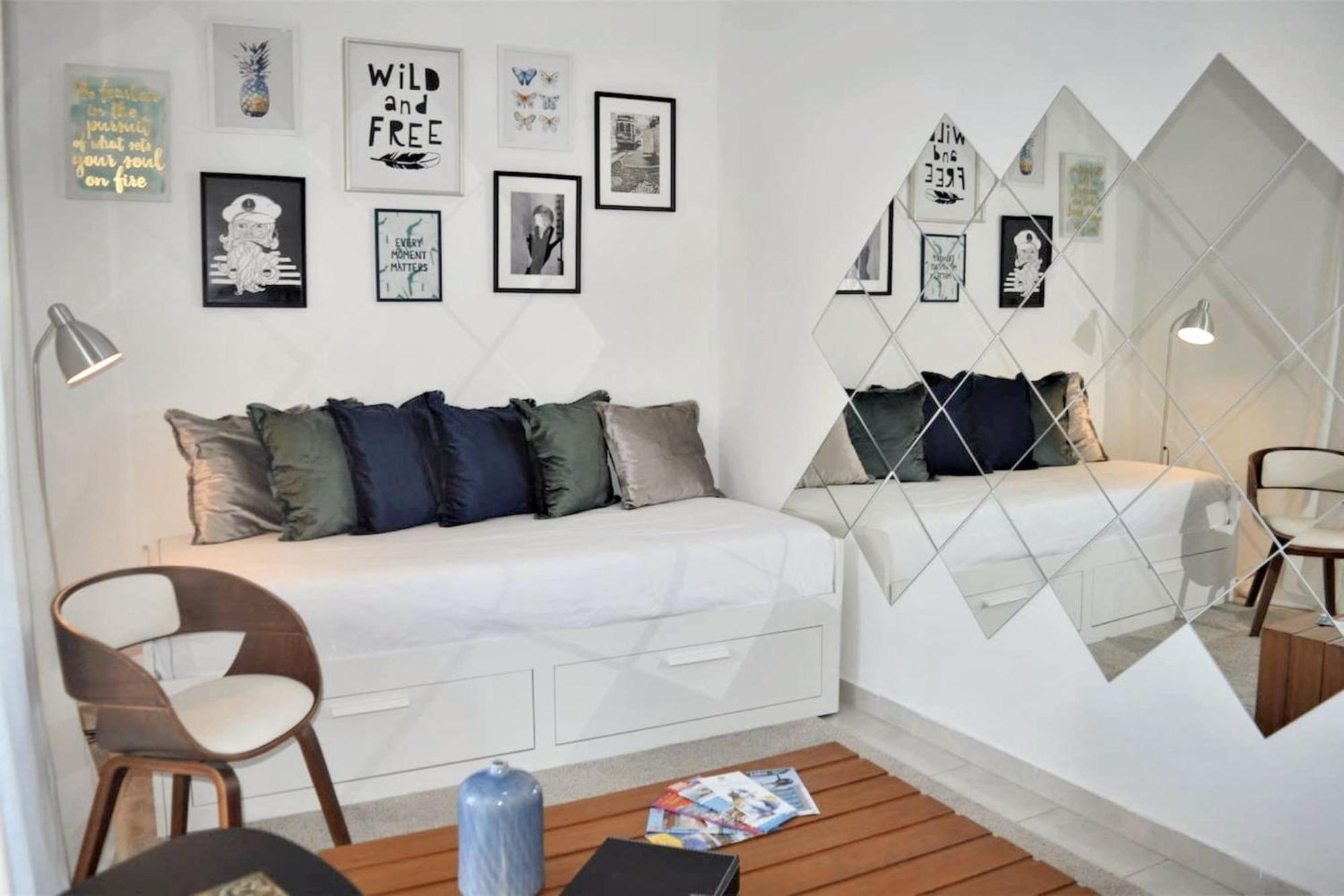 Comfortable Apartment With Balcony And Sea View In Lisbon 50 M² ภายนอก รูปภาพ